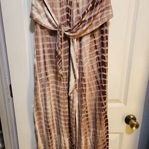 Emery Rose Tie-Dye Palazzo Pants